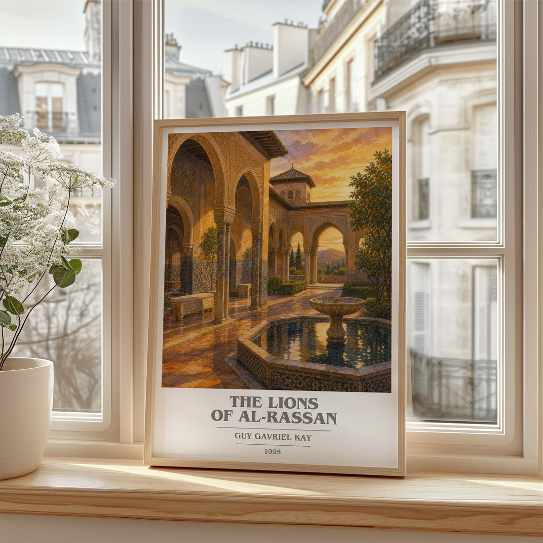 The Lions of Al-Rassan book cover poster colour and style options – Guy Gavriel Kay book art