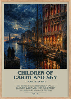 Children of Earth and Sky Bookish Wall Art by Guy Gavriel Kay