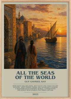 All the Seas of the World Bookish Wall Art by Guy Gavriel Kay