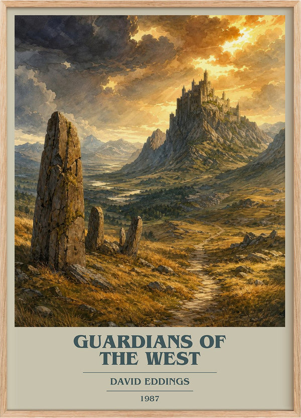 Guardians of the West Book Cover Poster by David Eddings