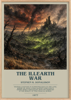 The Illearth War Bookish Wall Art by Stephen R. Donaldson