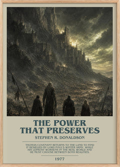 The Power That Preserves Bookish Wall Art by Stephen R. Donaldson