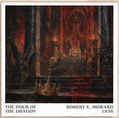 The Hour of the Dragon Literary Art Print by Robert E. Howard