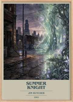 Summer Knight Book Cover Poster by Jim Butcher
