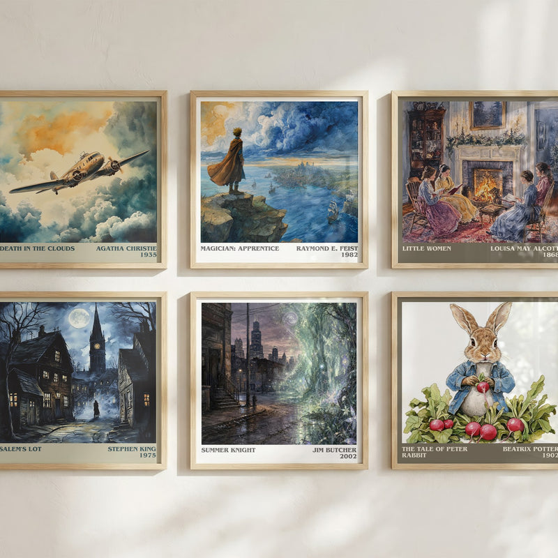 Summer Knight literary art print colour and style options – Jim Butcher book art
