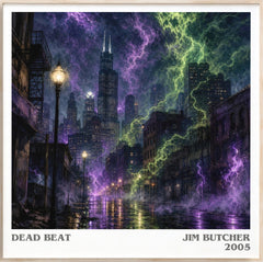 Dead Beat Literary Art Print by Jim Butcher