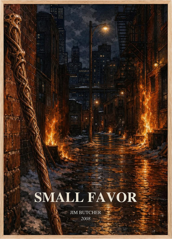 Small Favor Book Watercolour Illustration by Jim Butcher