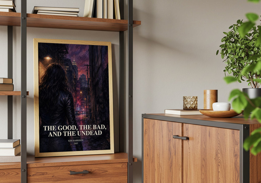 The Good, the Bad, and the Undead book watercolour illustration paper finish options – matte satin gloss