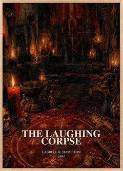 Laughing Corpse Book Watercolour Illustration by Laurell K. Hamilton