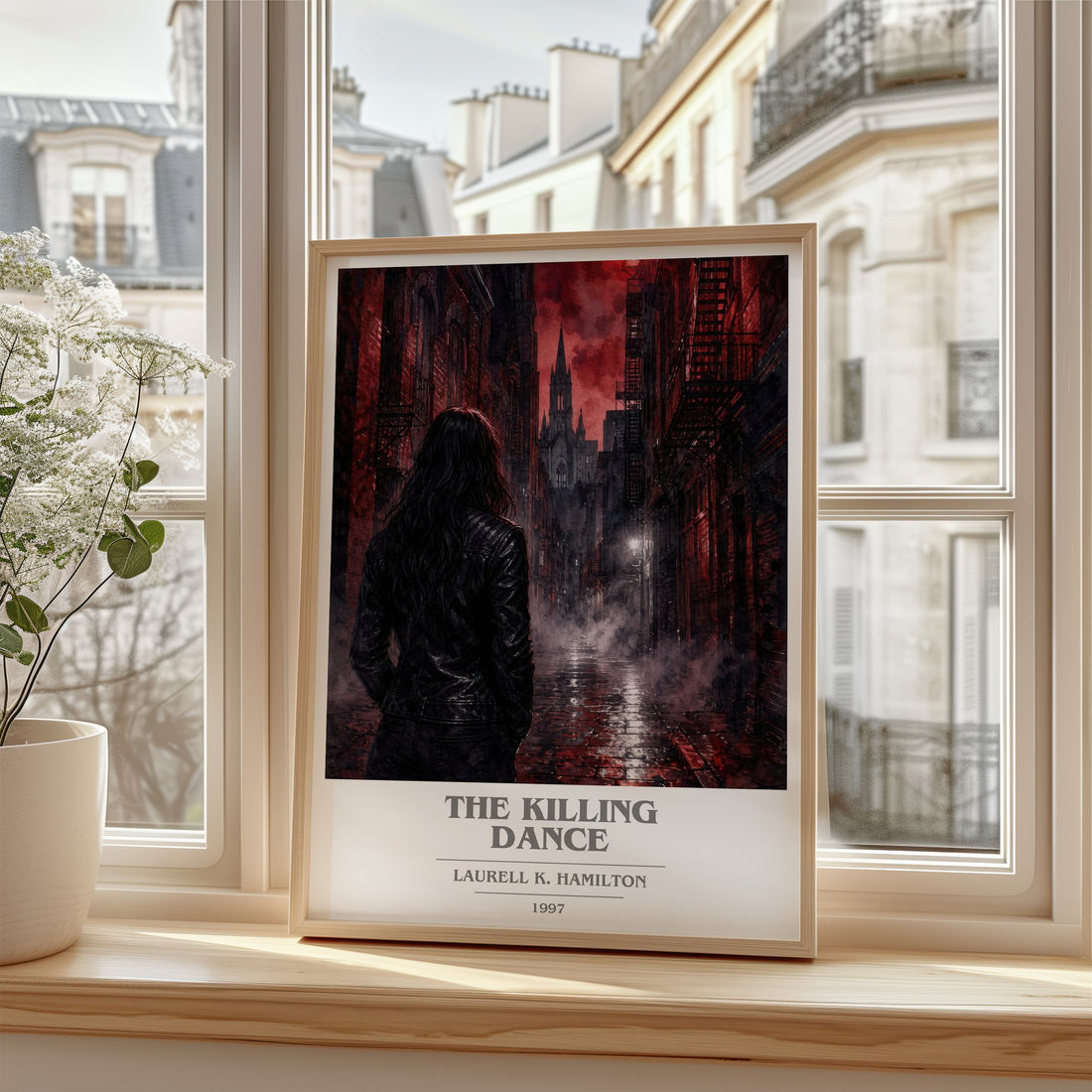The Killing Dance book cover poster colour and style options – Laurell K. Hamilton book art