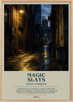 Magic Slays Bookish Wall Art by Ilona Andrews