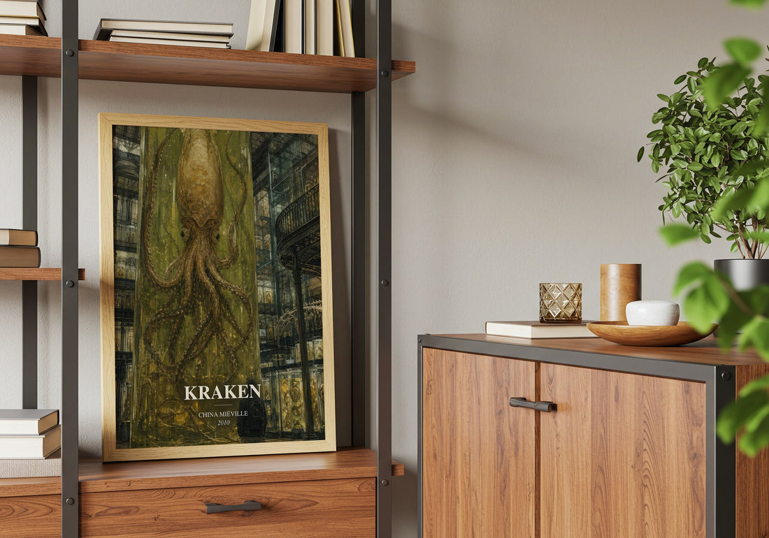 Kraken book watercolour illustration paper finish options – matte satin gloss