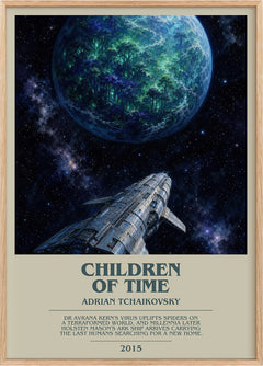 Children of Time Bookish Wall Art by Adrian Tchaikovsky