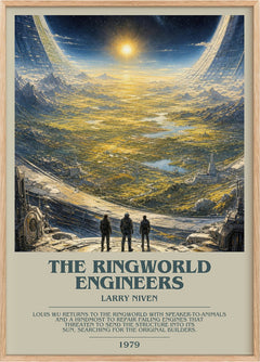 The Ringworld Engineers Bookish Wall Art by Larry Niven
