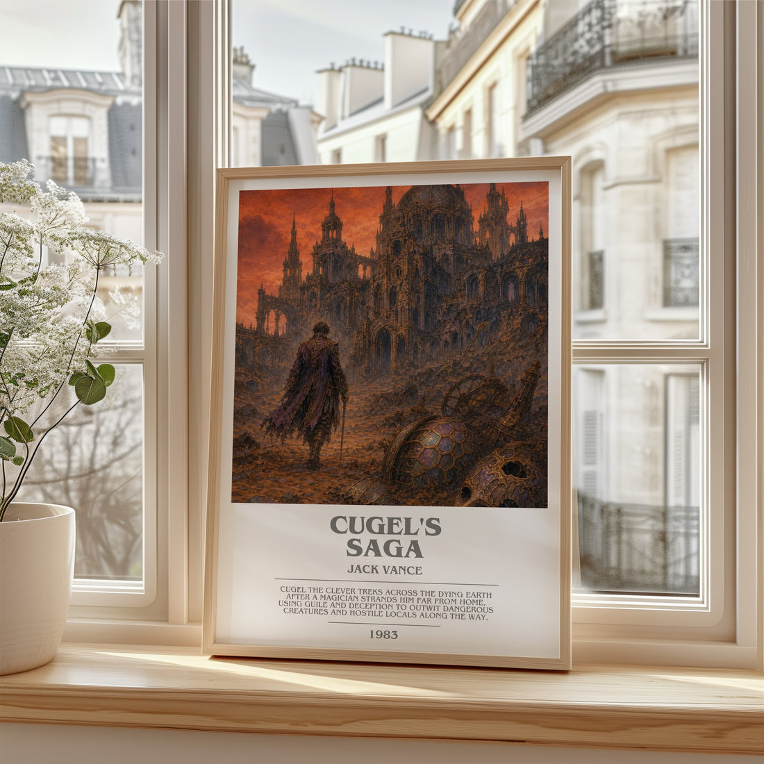 Cugel's Saga bookish poster colour and style options – Jack Vance book art