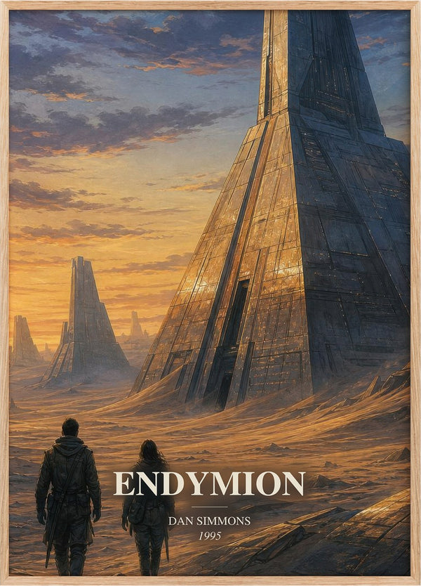 Endymion Book Watercolour Illustration by Dan Simmons