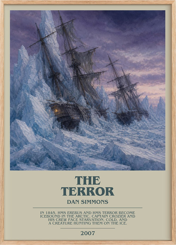 The Terror Bookish Wall Art by Dan Simmons