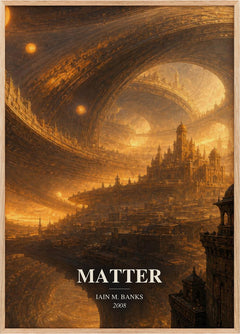 Matter Book Watercolour Illustration by Iain M. Banks