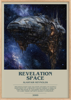 Revelation Space Bookish Wall Art by Alastair Reynolds