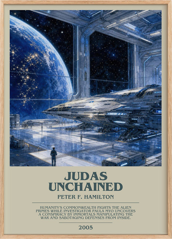 Judas Unchained Bookish Wall Art by Peter F. Hamilton