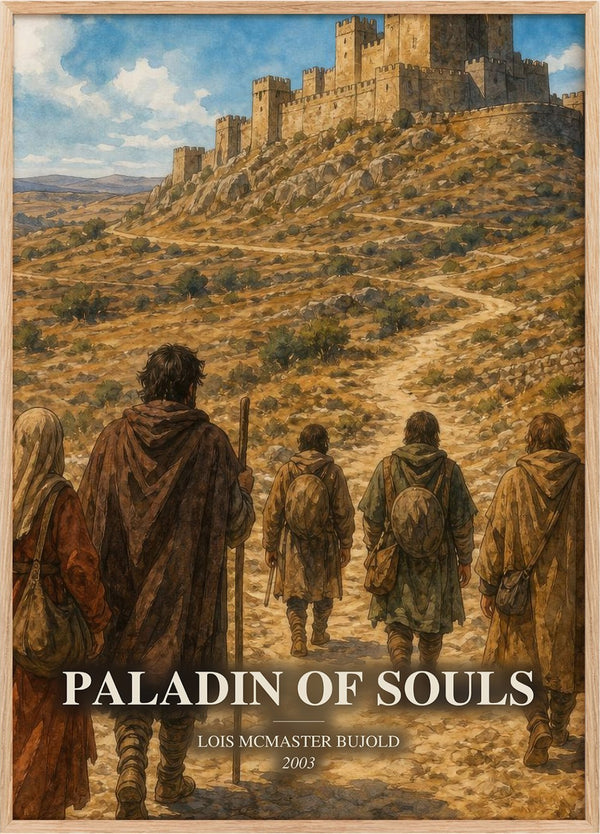 Paladin of Souls Book Watercolour Illustration by Lois McMaster Bujold