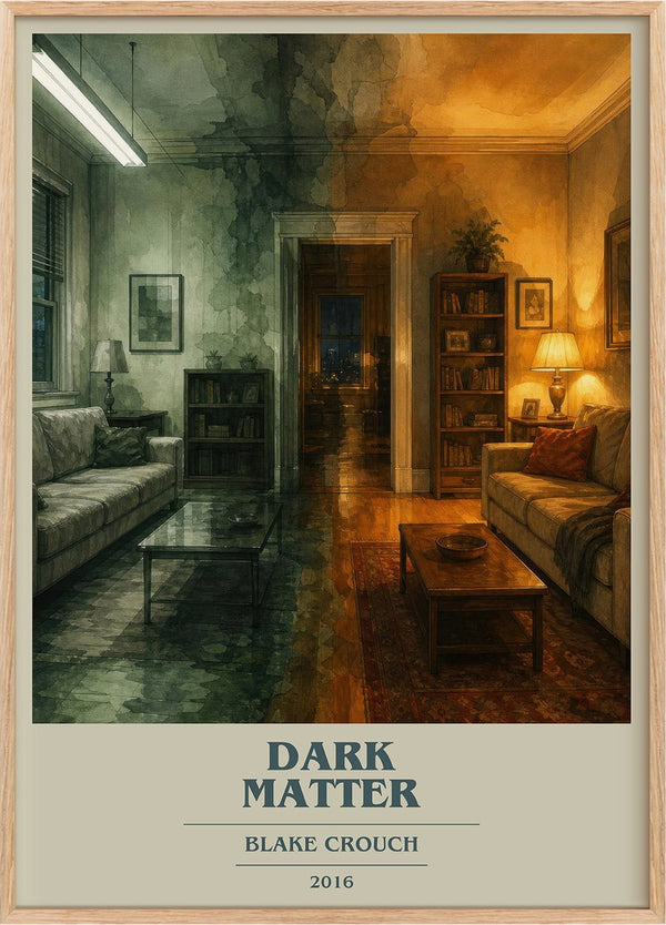Dark Matter Book Cover Poster by Blake Crouch