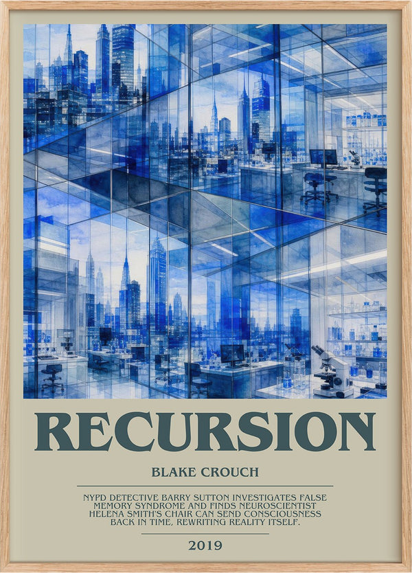 Recursion Bookish Wall Art by Blake Crouch
