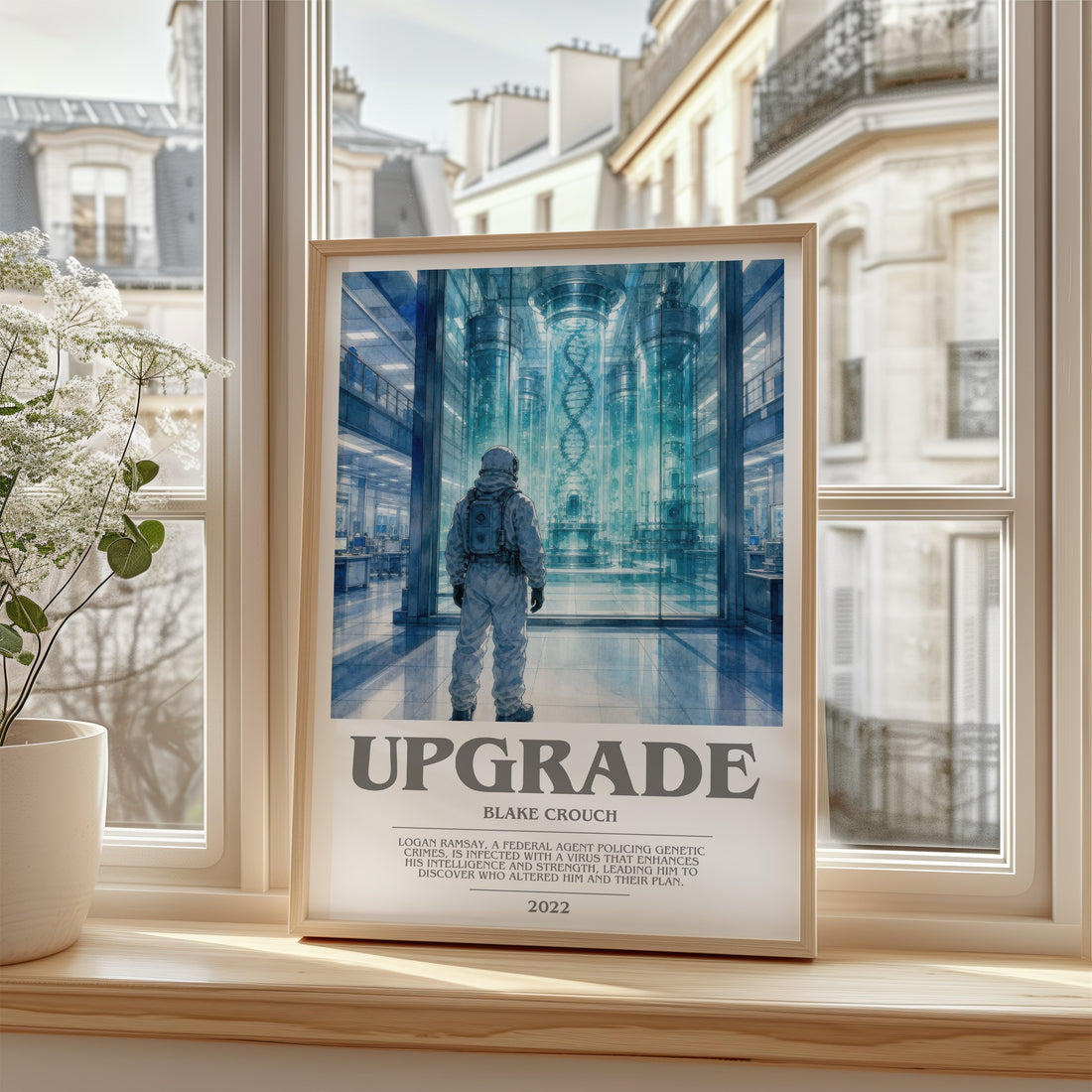 Upgrade bookish poster colour and style options – Blake Crouch book art
