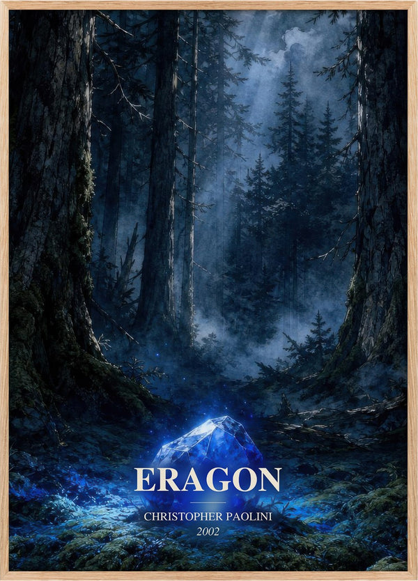 Eragon Book Watercolour Illustration by Christopher Paolini