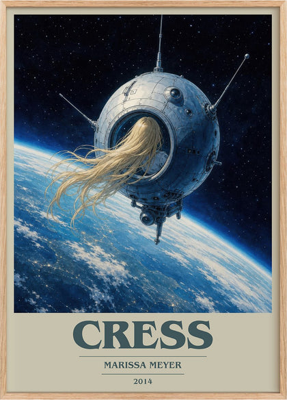 Cress Book Cover Poster by Marissa Meyer