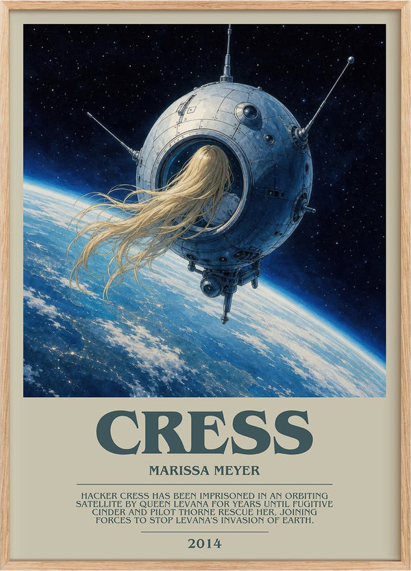 Cress Bookish Wall Art by Marissa Meyer