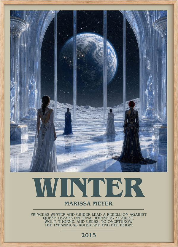Winter Bookish Wall Art by Marissa Meyer