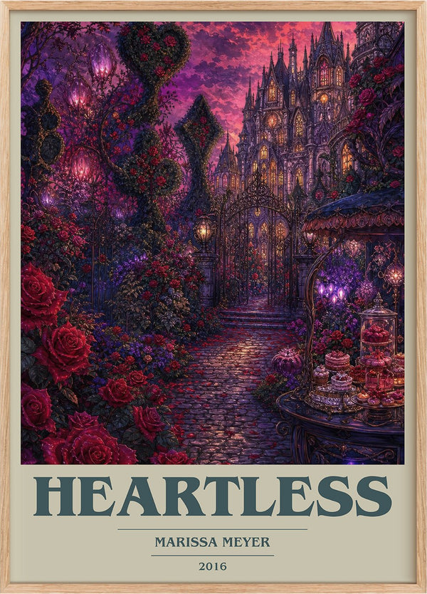 Heartless Book Cover Poster by Marissa Meyer
