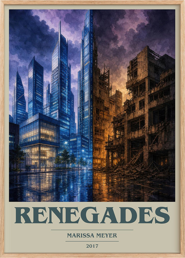 Renegades Book Cover Poster by Marissa Meyer