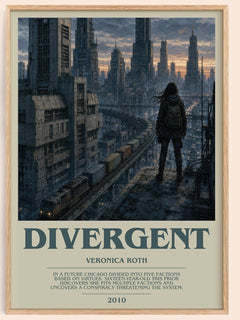 Divergent Bookish Wall Art by Veronica Roth