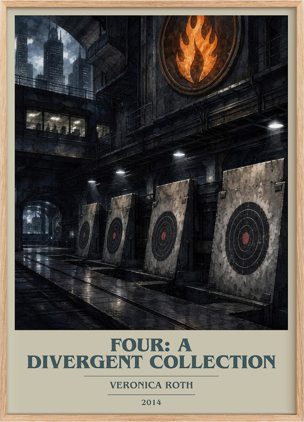 Four: A Divergent Collection Book Cover Poster by Veronica Roth