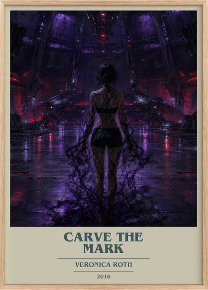 Carve the Mark Book Cover Poster by Veronica Roth