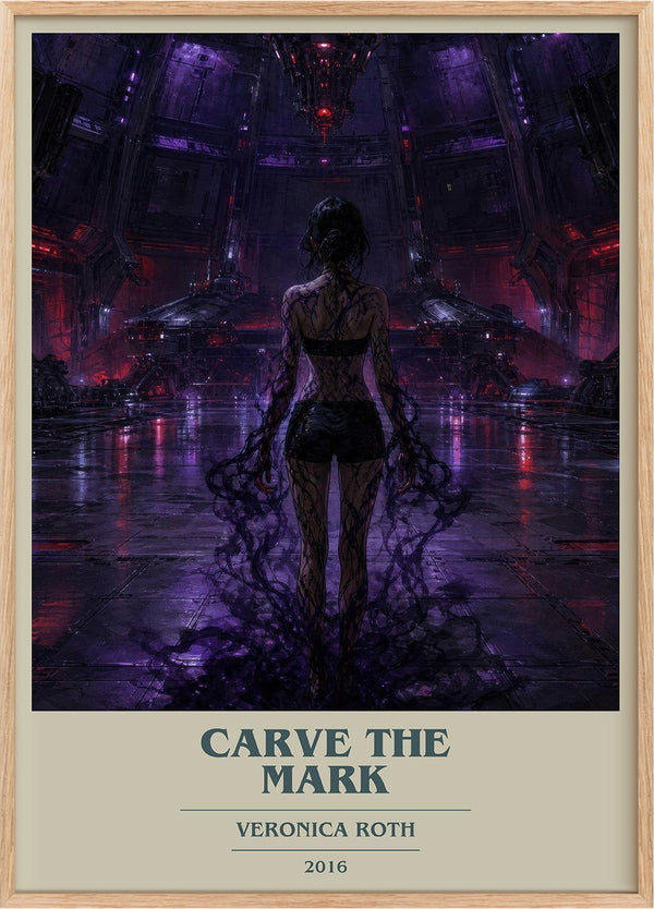 Carve the Mark Book Cover Poster by Veronica Roth