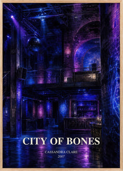 City of Bones Book Watercolour Illustration by Cassandra Clare