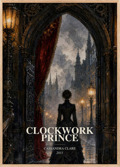 Clockwork Prince Book Watercolour Illustration by Cassandra Clare