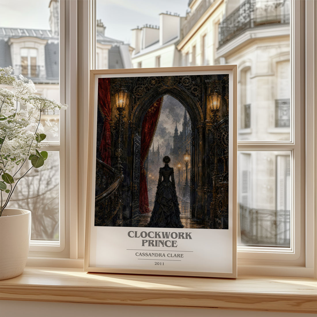 Clockwork Prince book cover poster colour and style options – Cassandra Clare book art