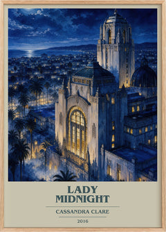 Lady Midnight Book Cover Poster by Cassandra Clare