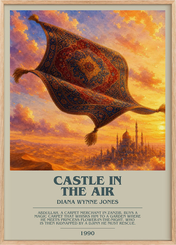 Castle in the Air Bookish Wall Art by Diana Wynne Jones