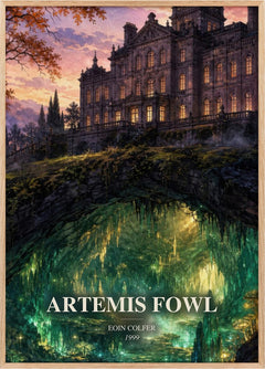 Artemis Fowl Book Watercolour Illustration by Eoin Colfer