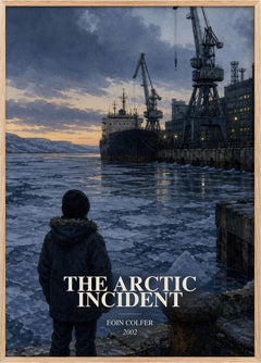 The Arctic Incident Book Watercolour Illustration by Eoin Colfer