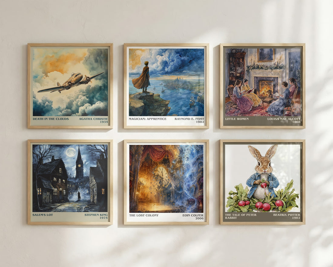 The Lost Colony literary art print colour and style options – Eoin Colfer book art