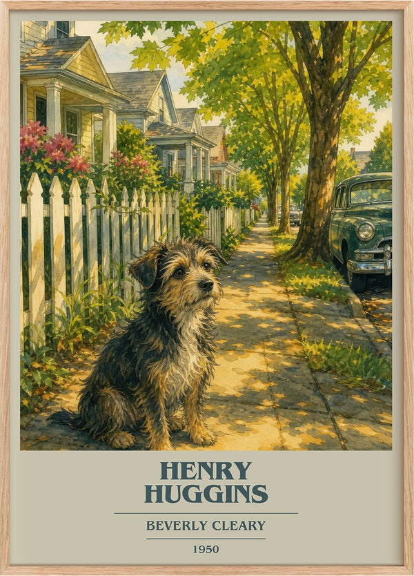 Henry Huggins Book Cover Poster by Beverly Cleary