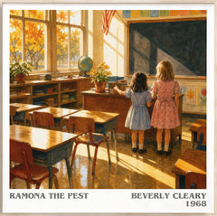 Ramona the Pest Literary Art Print by Beverly Cleary