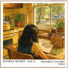 Ramona Quimby, Age 8 Literary Art Print by Beverly Cleary