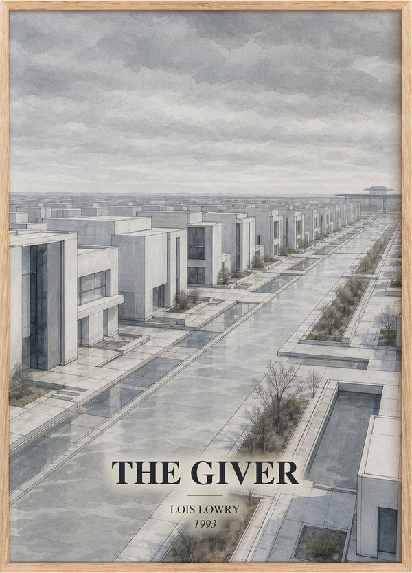 The Giver Book Watercolour Illustration by Lois Lowry